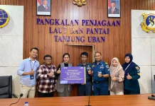 TASPEN Tanjungpinang Serahkan Manfaat JKK kepada ASN PPLP Tanjung Uban