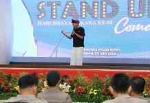 Wakapolda Kepri Resmi Buka Lomba Stand Up Comedy