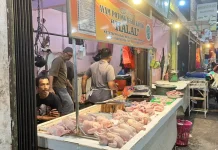 Harga BBM Bayangi Stabilitas Daging Ayam Tanjungpinang