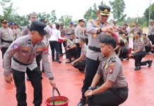 Hari Bhayangkara ke-80, 39 Personel Polres Bintan Naik Pangkat