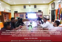 KPU Bintan Perbarui Data Partai Politik Melalui SIPOL Berkelanjutan