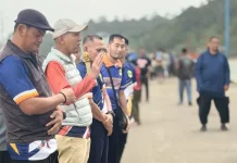 Wabup Lingga Lepas Kontingen POPDA, Target Raih Prestasi