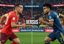 Swiss vs Kolombia: Berjuang Keras di 32 Besar, Mampukah Los Cafetros Hentikan La Nati?