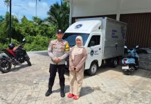 Bhabinkamtibmas Amankan Aktivitas SPPG Daik Lingga