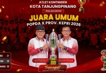 Tanjungpinang Juara Umum POPDA X Kepri, Persiapan Panjang Jadi Kunci Sukses