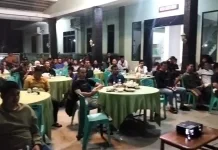 Kodim 0315/Tanjungpinang Gelar Nobar Piala Dunia