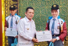 Gubernur Ansar Ahmad Lepas Calon Paskibraka Tingkat Pusat 2026 Perwakilan Kepri