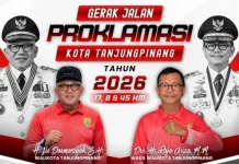 Pendaftaran Gerak Jalan Proklamasi Tanjungpinang Resmi Dibuka Secara Daring