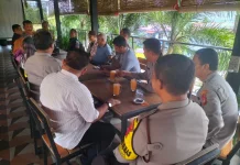 Polsek Tanjungpinang Barat Perkuat Kamtibmas Bersama Tokoh Masyarakat Setempat