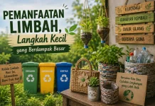 Pemanfaatan Limbah, Langkah Kecil yang Berdampak Besar