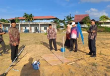 Kemenag Bintan Gelar Verifikasi Arah Kiblat