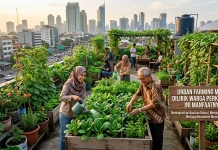 Urban Farming Mulai Dilirik Warga Perkotaan, Ini Manfaatnya