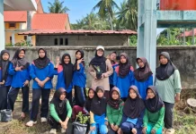 Melalui MATAMUDA, KUA Senayang Ajak Siswa MTs Peduli Lingkungan