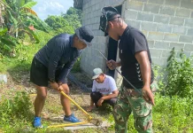Tingkatkan Kesehatan Masyarakat, Satgas TMMD Ke-129 Bangun Fasilitas MCK di Bintan