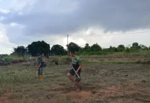 Satgas TMMD Ke-129 Mulai Siapkan Lahan Ketahanan Pangan di Busung