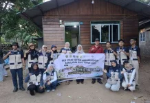 Desa Dendun Sambut Mahasiswa KKN STAIN Sultan Abdurrahman Kepri