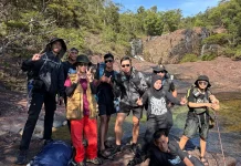 Bintan Petualang Taklukkan Rimba Mentuda di Kabupaten Lingga