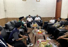 Pemkab Terima 13 Mahasiswa KKN Hidayatullah Batam