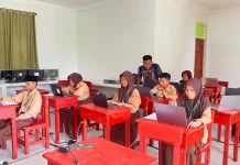 Perdana Jadi Tuan Rumah OSN-P, MTs Aqidatunnajin Fasilitasi Empat Sekolah