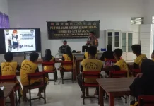 TMMD ke-129 Kodim 0315/Tanjungpinang Edukasi Karakter Generasi Muda Bintan