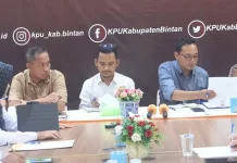 KPU Bintan Perkuat Koordinasi Internal dan Siapkan Kerja Sama dengan Kejari