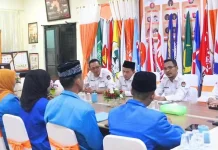KPU Bintan Terima Audiensi PMII, Bahas Pendidikan Demokrasi
