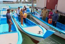 Pemkab Bintan Salurkan Bantuan Kapal dan Boat untuk Nelayan