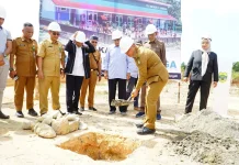 Pembangunan TK Negeri Pertama Lingga Resmi Dimulai