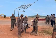 Satpol PP Relokasi Kembali 60 Lapak UMKM di Kawasan Gurindam 12