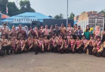 Sebanyak 32 Kontingen Pramuka Lingga Ikuti Jambore Nasional