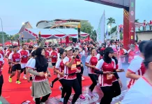 Semarak HUT RI Ke-80, 1.225 Pelari Meriahkan Dekranasda Fun and Run Tanjungpinang