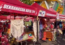UMKM Tanjungpinang Raup Cuan dari Bazar Dekranasda Fun and Run 2026