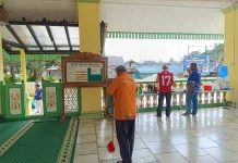 Geber Mas Kemenag Lingga Hidupkan Gotong Royong Warga