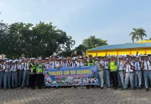 Satlantas Polresta Tanjungpinang Edukasi Pelajar Tertib Berlalu Lintas