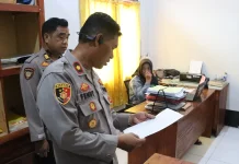 Wakapolres Lingga Cek Kesiapan Mako Polsek Singkep Barat