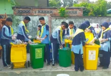 Pokja Pengelolaan Sampah, Wujudkan MTsN Tanjungpinang Peduli Lingkungan