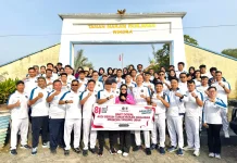 Semarakan Hut RI, Kantor Imigrasi Tanjung Uban Gelar Aksi Kebersihan di TMP Dwikora