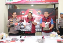 Polda Kepri Ungkap 24 Kasus Narkotika, 36 Tersangka Diamankan
