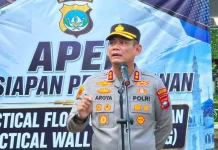 Jalur Lintas Balap Sepeda Tour De Bintan Dikawal Ketat Personel Polres Bintan
