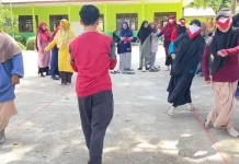 HUT RI ke-81 di MTs Aqidatunnajin Berlangsung Meriah