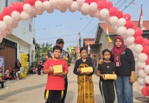 Warga Dua Perumahan di Seilekop Meriahkan HUT ke-81 RI