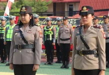 Kapolresta Tanjungpinang Pimpin Sertijab Kapolsek Kawasan Bandara RHF Polresta