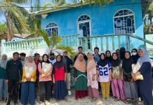 KSI dan DDV Tanjungpinang Salurkan Bantuan Beras ke Pulau Alang Bintan