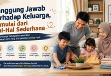 Tanggung Jawab terhadap Keluarga, Dimulai dari Hal-Hal Sederhana