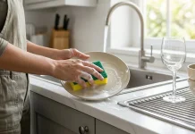 Spons Cuci Piring Perlu Rutin Diganti, Ini Alasannya