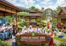 Sekolah Sehat Jiwa Berbasis Teknologi dan Budaya