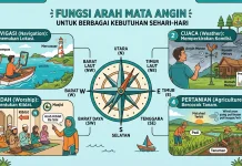 Fungsi Arah Mata Angin untuk Berbagai Kebutuhan Sehari-hari