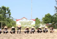 Polres Bintan Tanam Jagung Pipil Dukung Ketahanan Pangan