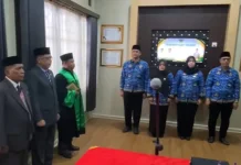 Empat Pejabat Fungsional Pemkab Lingga di Lantik