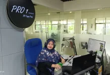 Suara Mardiana Pasaribu Kembali Mengudara di RRI Tanjungpinang